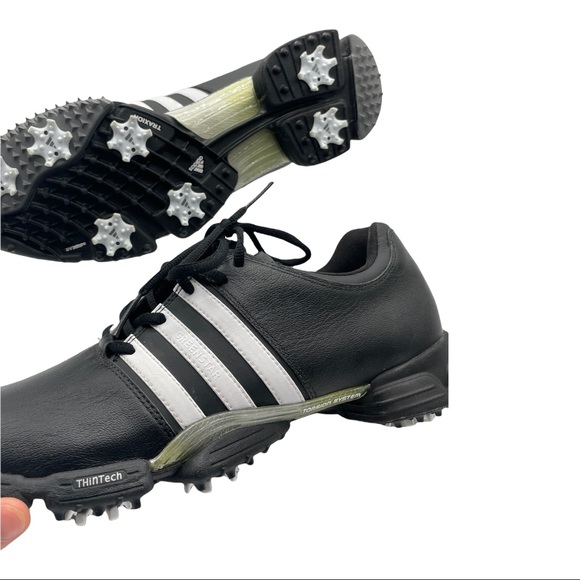 Mens adidas golf shoes size 9 - Picture 4 of 6